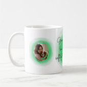 Cavalier King Charles Spaniel Pastellgrün Maßgesch Kaffeetasse (Links)