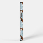 Cavalier King Charles Spaniel Paws and Bones iPhone Hülle (Rechte Seite)