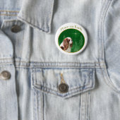Cavalier King Charles Spaniel Peace Button (Beispiel)