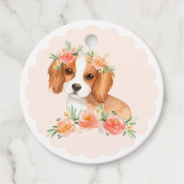 Cavalier King Charles Spaniel Peach Dog Vielen Dan Geschenkanhänger