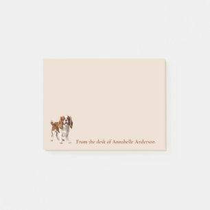 Cavalier King Charles Spaniel Personalize Post-it Klebezettel