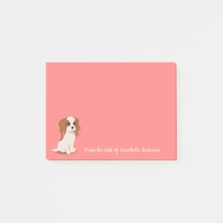 Cavalier King Charles Spaniel Personalize Post-it Klebezettel