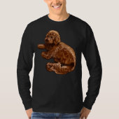 Cavalier King Charles Spaniel Poodle Cavapoo Puppy T-Shirt (Vorderseite)