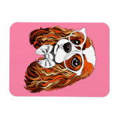 Cavalier King Charles Spaniel Portrait Magnet (Horizontal)