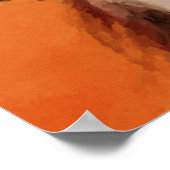 Cavalier King Charles Spaniel Poster (Ecke)