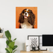 Cavalier King Charles Spaniel Poster (Heimbüro)