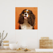 Cavalier King Charles Spaniel Poster (Küche)