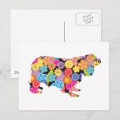 Cavalier King Charles Spaniel Postkarte (Vorne/Hinten)
