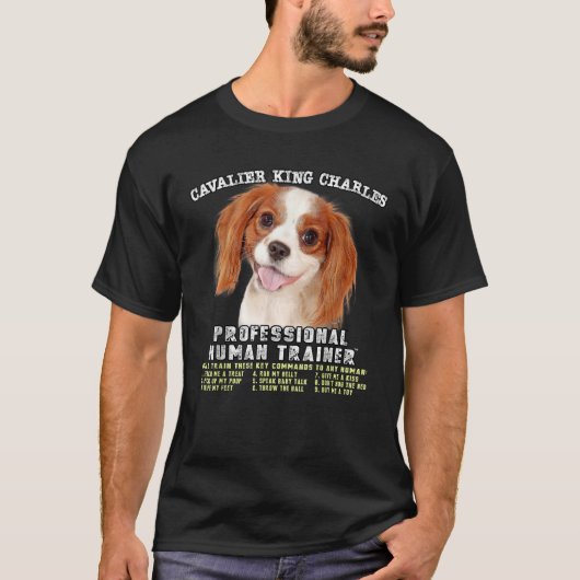 Cavalier King Charles Spaniel Professional Human T T-Shirt (Vorderseite)