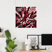Cavalier King Charles Spaniel Propagandaplakat |  Poster (Heimbüro)