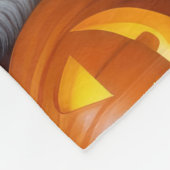 Cavalier King Charles Spaniel Pumpkin Halloween Fleecedecke (Ecke)