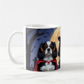 Cavalier King Charles Spaniel Pumpkin Halloween Kaffeetasse (Links)