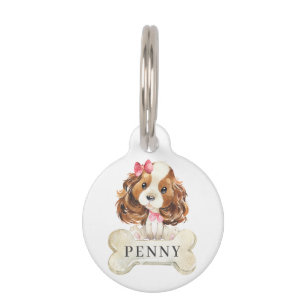 Cavalier King Charles Spaniel Puppy Dog Haustiermarke