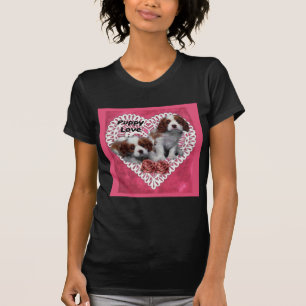Cavalier King Charles Spaniel Puppy Liebe T-Shirt