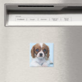 Cavalier King Charles Spaniel Puppy Magnet (In Situ (Geschirrspüler))