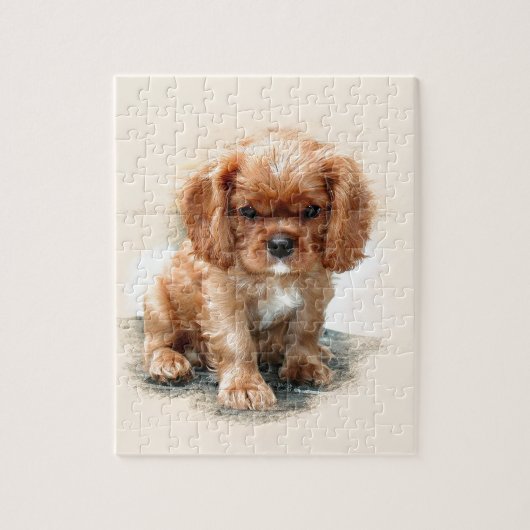 Cavalier King Charles Spaniel Puzzle (Vertikal)