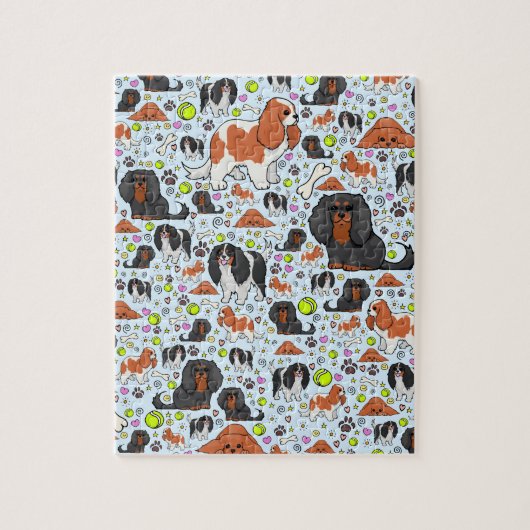 Cavalier King Charles Spaniel Puzzle (Vertikal)