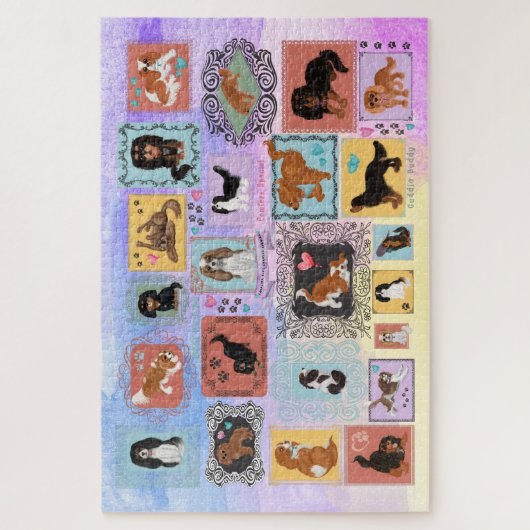 Cavalier King Charles Spaniel Puzzle (Vertikal)