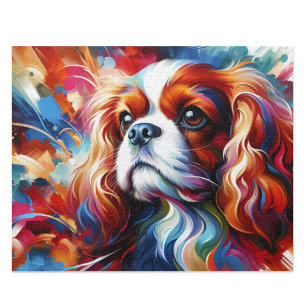 Cavalier King Charles Spaniel Puzzle: Blenheim Cav Puzzle