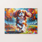 Cavalier King Charles Spaniel Puzzle: Blenheim Puzzle (Horizontal)