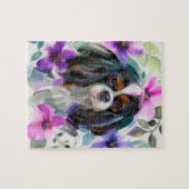 cavalier king charles spaniel PUZZLE | Tricolor (Horizontal)