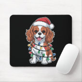 Cavalier King Charles Spaniel rappte in Weihnachte Mousepad (Mit Mouse)