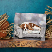 Cavalier King Charles Spaniel - Remington Fotoplatte (Seite)