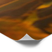 Cavalier King Charles Spaniel Riding a Hot Ballon Poster (Ecke)