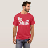 Cavalier King Charles Spaniel Ruby Geschenke Vater T-Shirt (Vorne ganz)