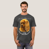 Cavalier King Charles Spaniel Ruby T-Shirt (Vorne ganz)