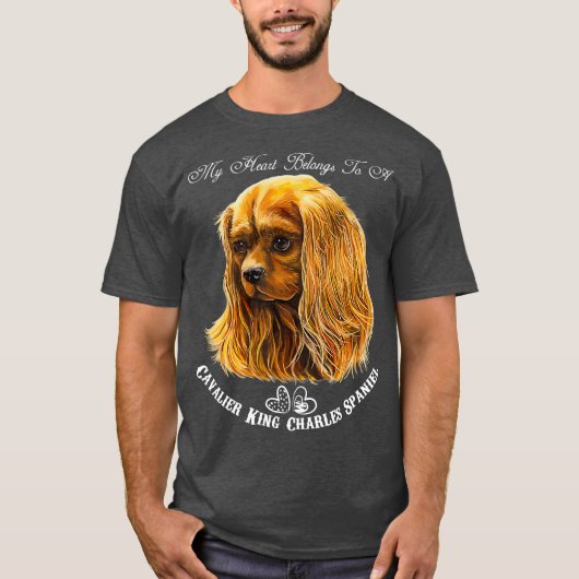Cavalier King Charles Spaniel Ruby T-Shirt (Vorderseite)