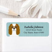 Cavalier King Charles Spaniel Rücksendeadresse (Insitu)