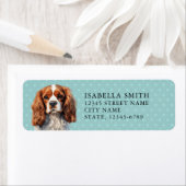 Cavalier King Charles Spaniel Rücksendeadresse (Insitu)