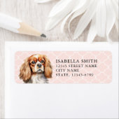 Cavalier King Charles Spaniel Rücksendeadresse (Insitu)