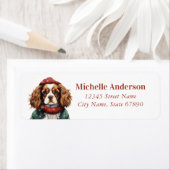 Cavalier King Charles Spaniel Rücksendeadresse (Insitu)