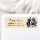 Cavalier King Charles Spaniel Rücksendeadresse (Insitu)