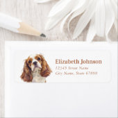 Cavalier King Charles Spaniel Rücksendeadresse (Insitu)