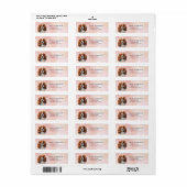 Cavalier King Charles Spaniel Rücksendeadresse (Vorne)