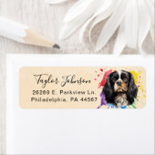 Cavalier King Charles Spaniel Rücksendeadresse (Insitu)