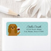 Cavalier King Charles Spaniel Rücksendeadresse (Insitu)