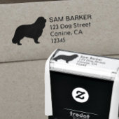 Cavalier King Charles Spaniel Rücksendeadresse Permastempel