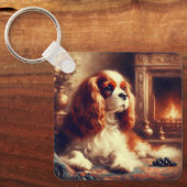 Cavalier King Charles Spaniel Schlüsselanhänger (Vorderseite)