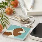  Cavalier King Charles Spaniel Schlüsselanhänger (Vorderseite rechts)