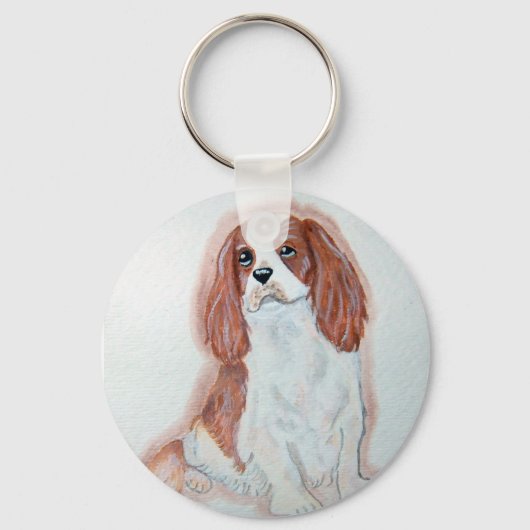 Cavalier King Charles Spaniel Schlüsselanhänger (Vorderseite)
