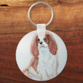 Cavalier King Charles Spaniel Schlüsselanhänger (Vorderseite)