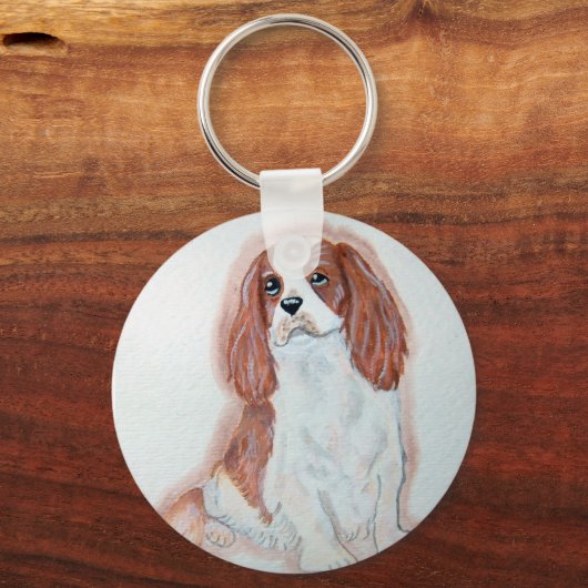 Cavalier King Charles Spaniel Schlüsselanhänger (Vorderseite)