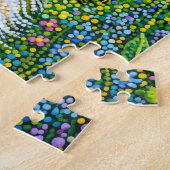 Cavalier King Charles Spaniel Schmetterlingsgarten Puzzle (Seite)