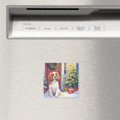 Cavalier King Charles Spaniel Schneebesinntes Weih Magnet (In Situ (Geschirrspüler))