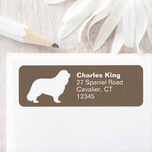 Cavalier King Charles Spaniel Silhouette (Insitu)