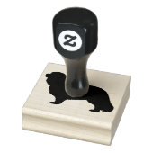 Cavalier King Charles Spaniel Silhouette Gummistempel (Stempel)